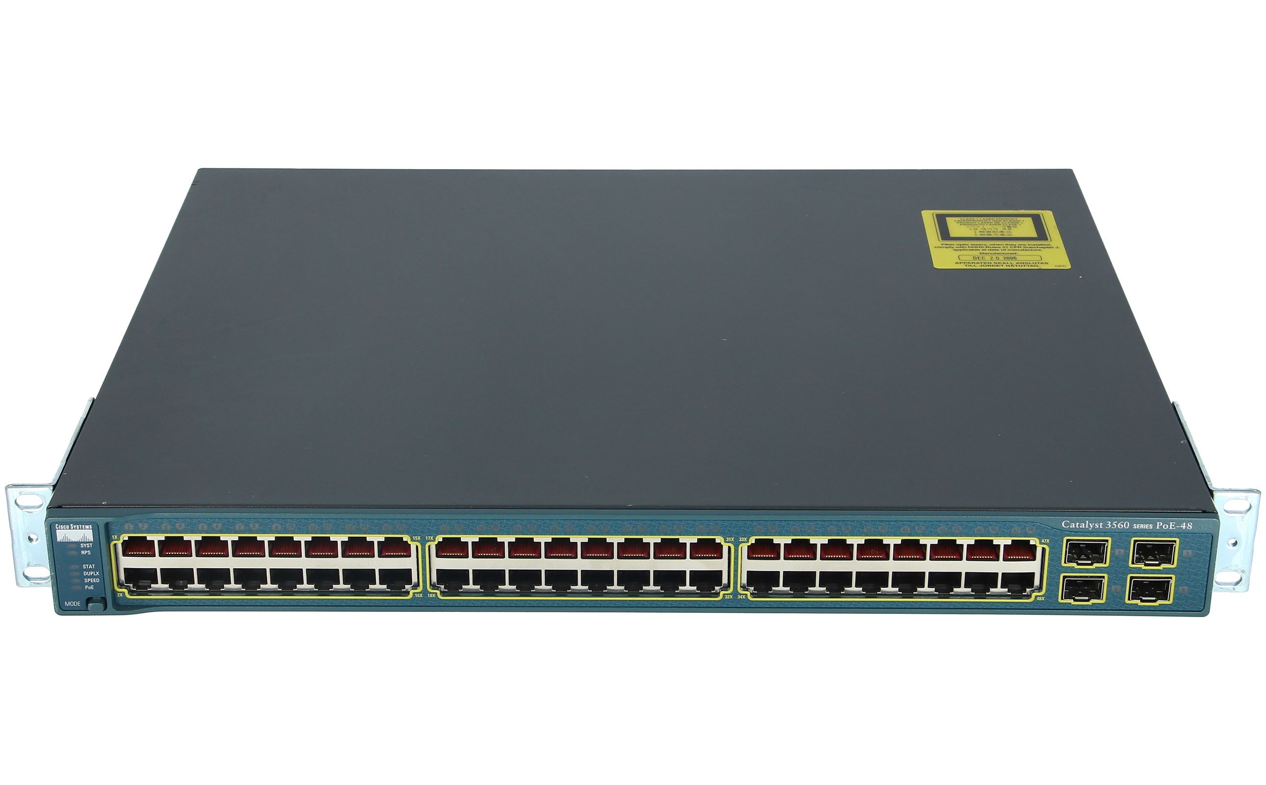 Cisco WS-C3560-24PS-E 24-Port PoE 3560 Switch 1 Year Warranty 